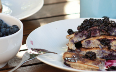 Banana Coconut Pancakes