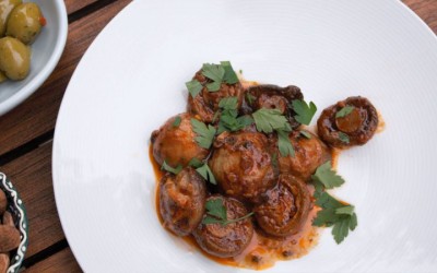 Mushrooms a la Grecque: Zing up Your Immune System