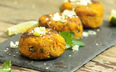 Sweet Potato Satay Patties