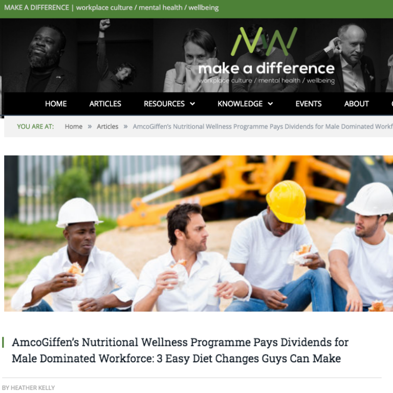 Nutrition for men's health