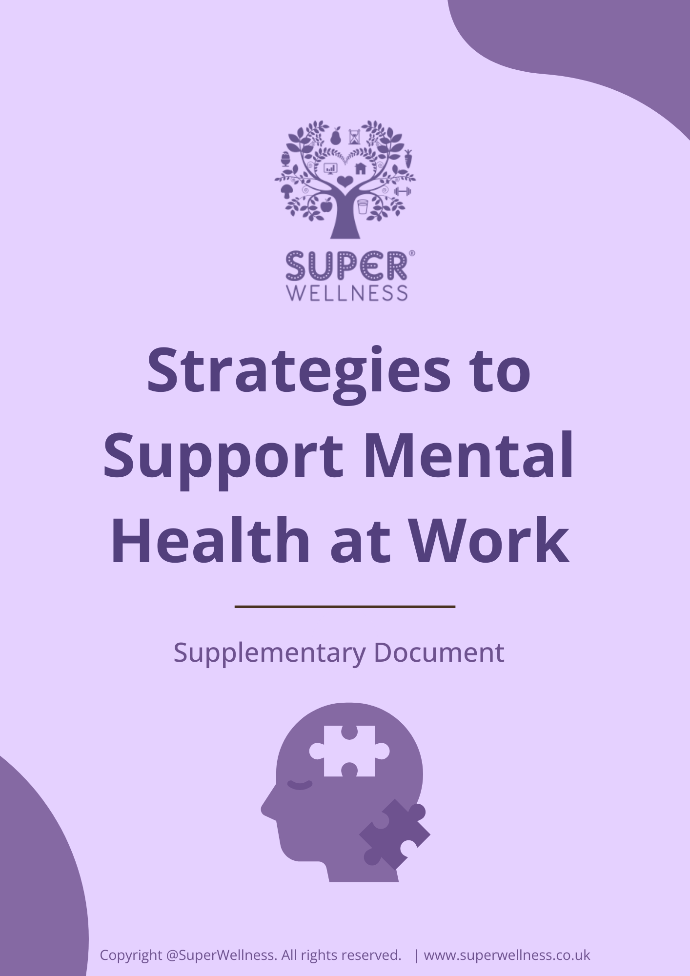 Nutrition tips for a healthy stress response infographic poster