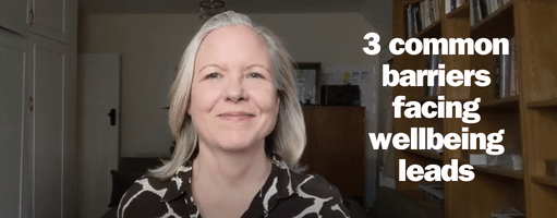 3 common barriers facing wellbeing leads
