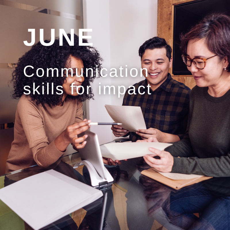 Communication skills for impact